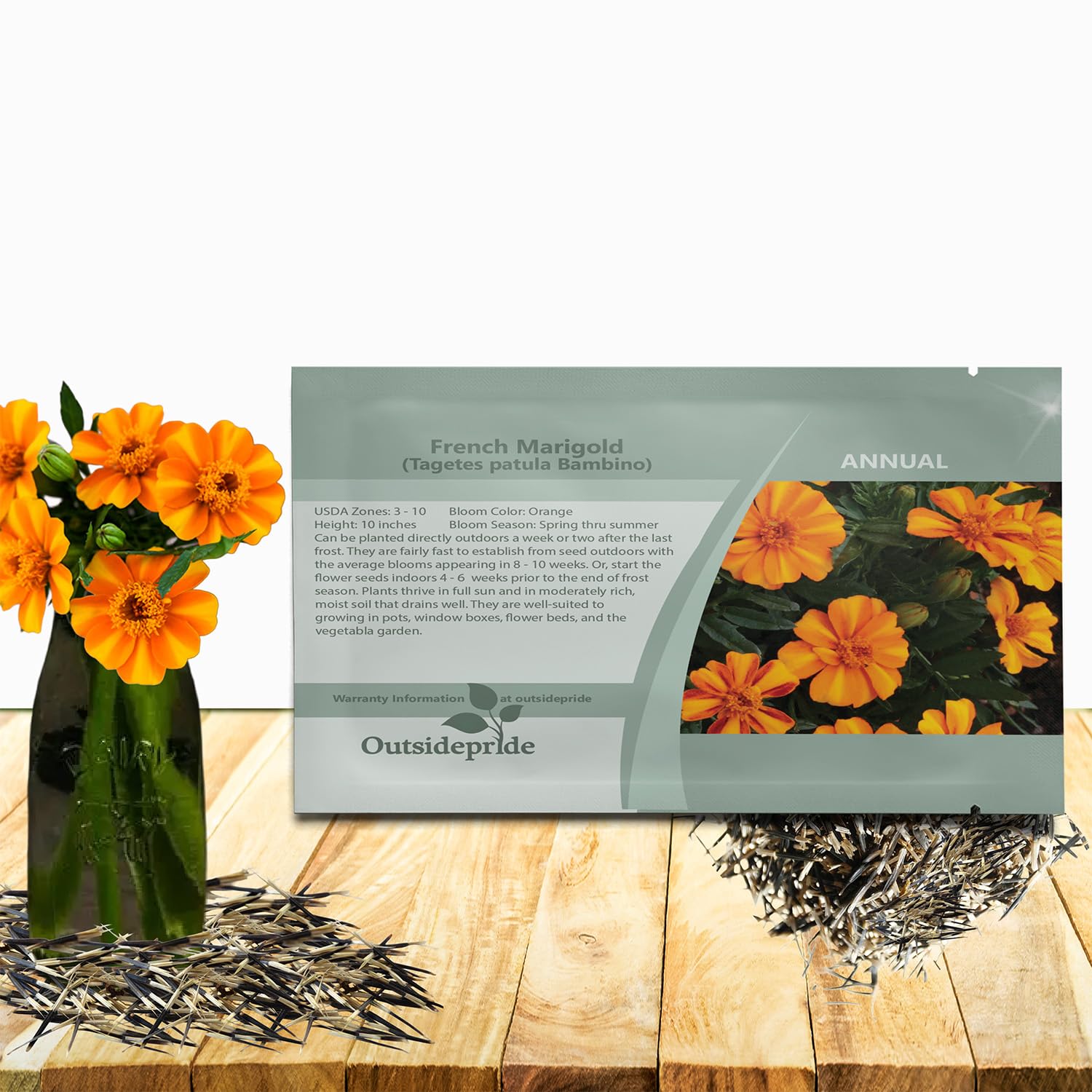 Amazon.com : Outsidepride Bambino French Marigold Seeds - 200 Pcs